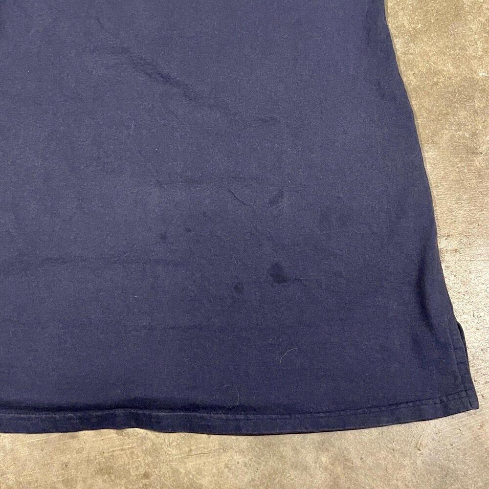 Vintage Crazy Fish T Shirt Dress Sz M Painted Turtle Water Graphic Front Pockets - Picture 8 of 9